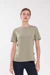Cielcoco CLWT8094 All Day Short Sleeve Breathable Lightweight Activewear Workout T Shirt _ SAGE GREEN _ Made in Korea